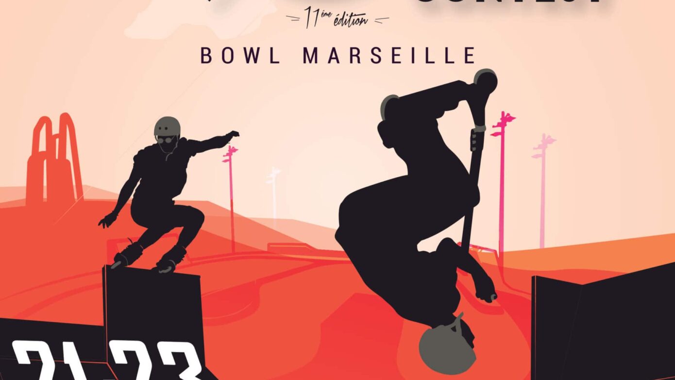 Affiche officielle Pro Bowl Contest 21-23 aout 2020 Marseille